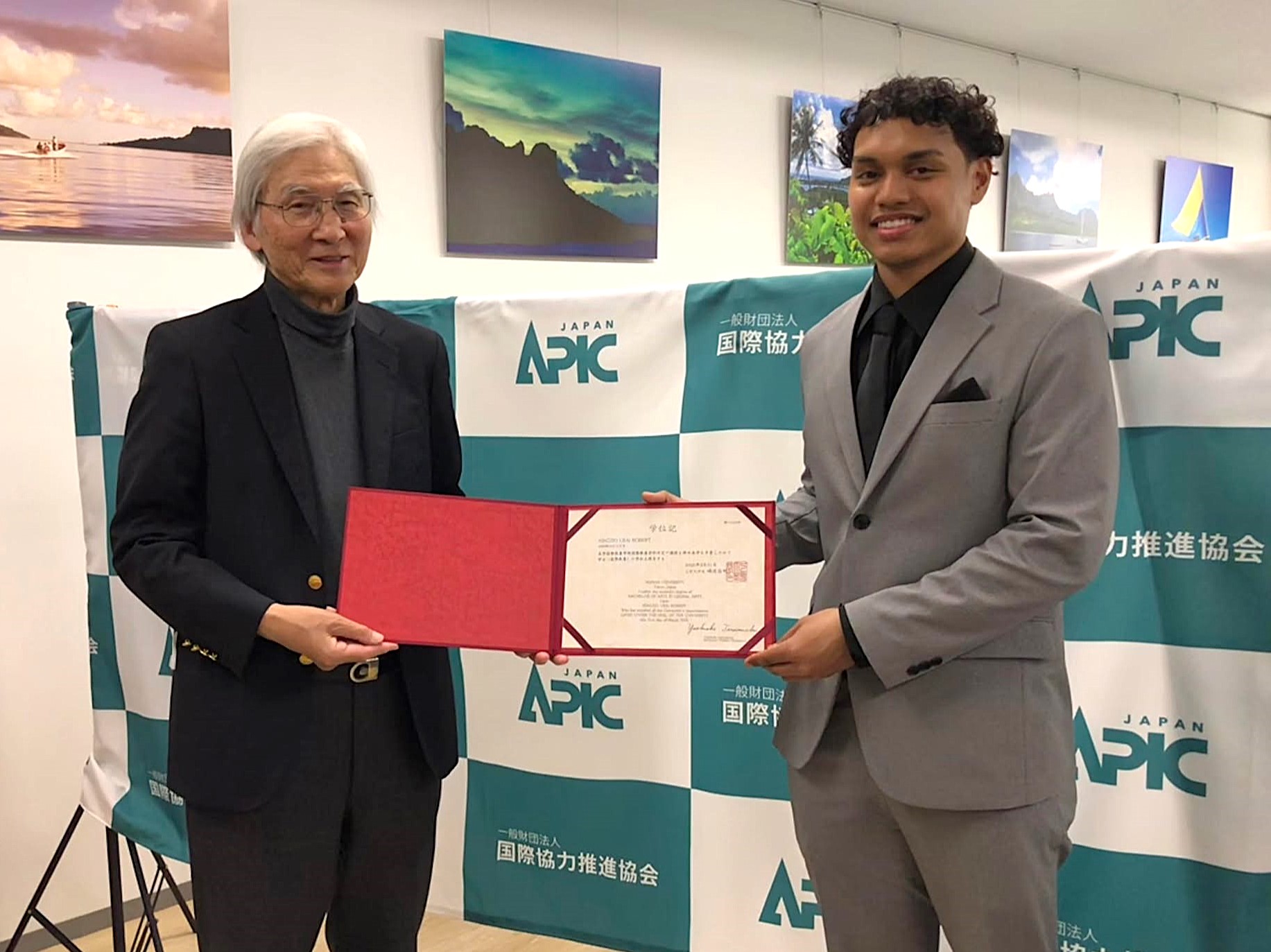 第6期ザビエル留学生が上智大学を卒業